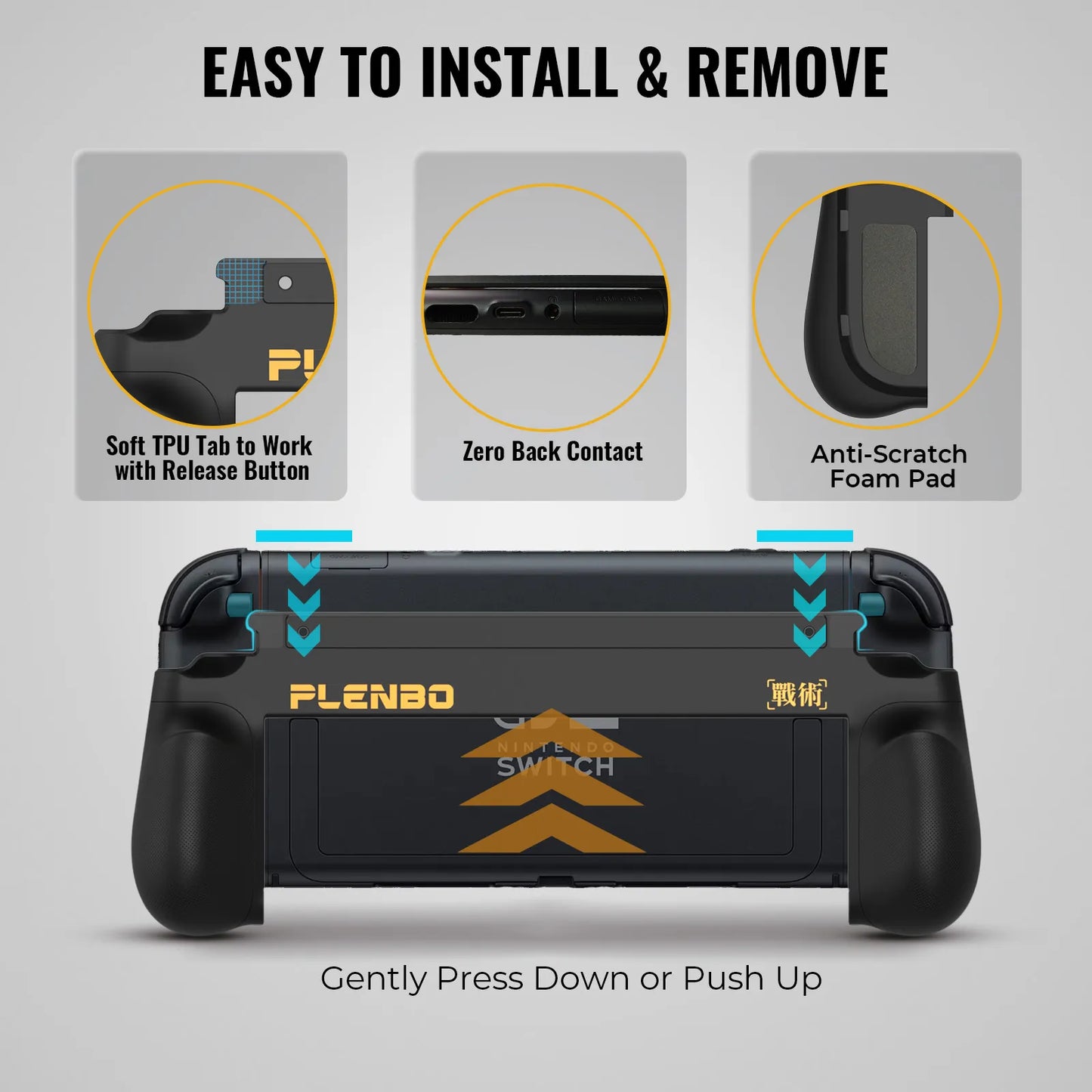 Foldex Ergonomic Grip for Nintendo Switch 2