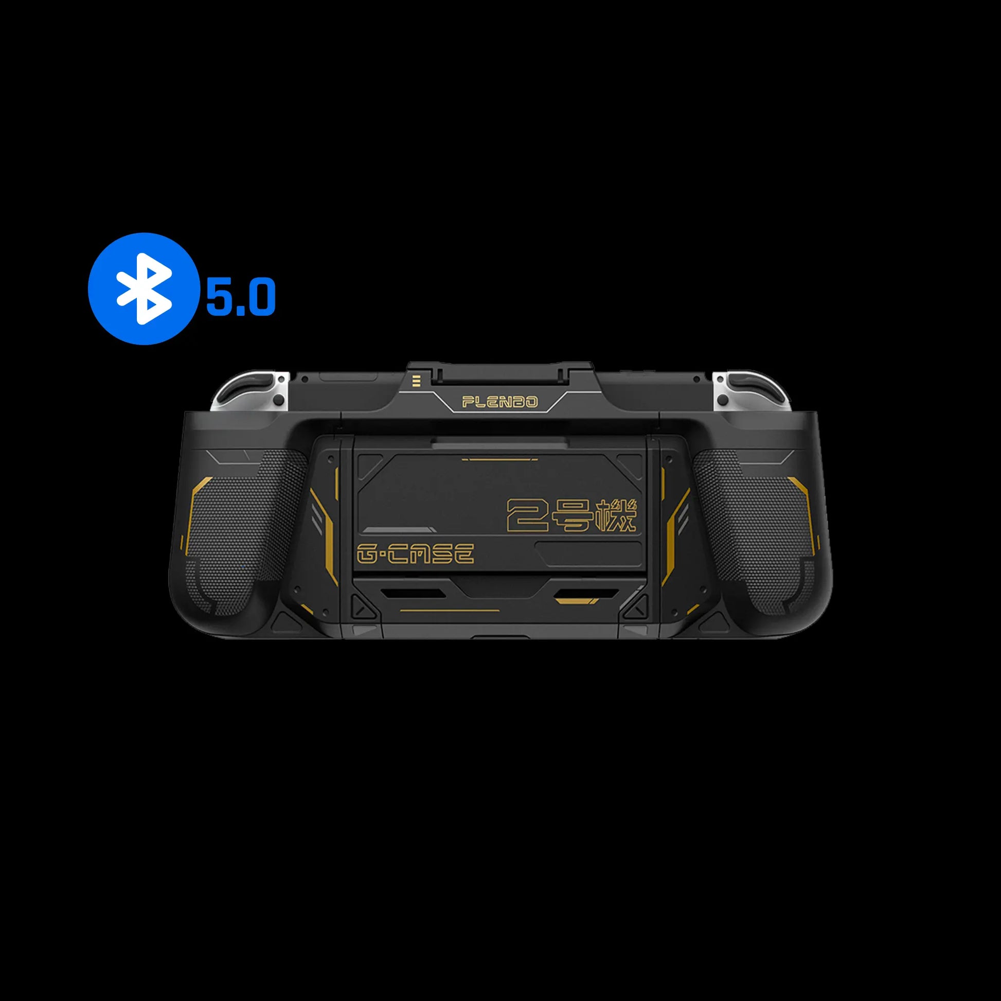 Bluetooth 5.0 Plenbo G-case for Nintendo Switch OLED Black