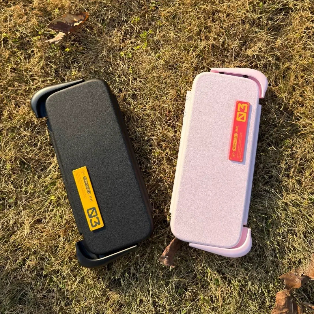 Plenbo FoldeX Switch 2 Dockable Grip Case with Flip Cover | Anti-Cramp