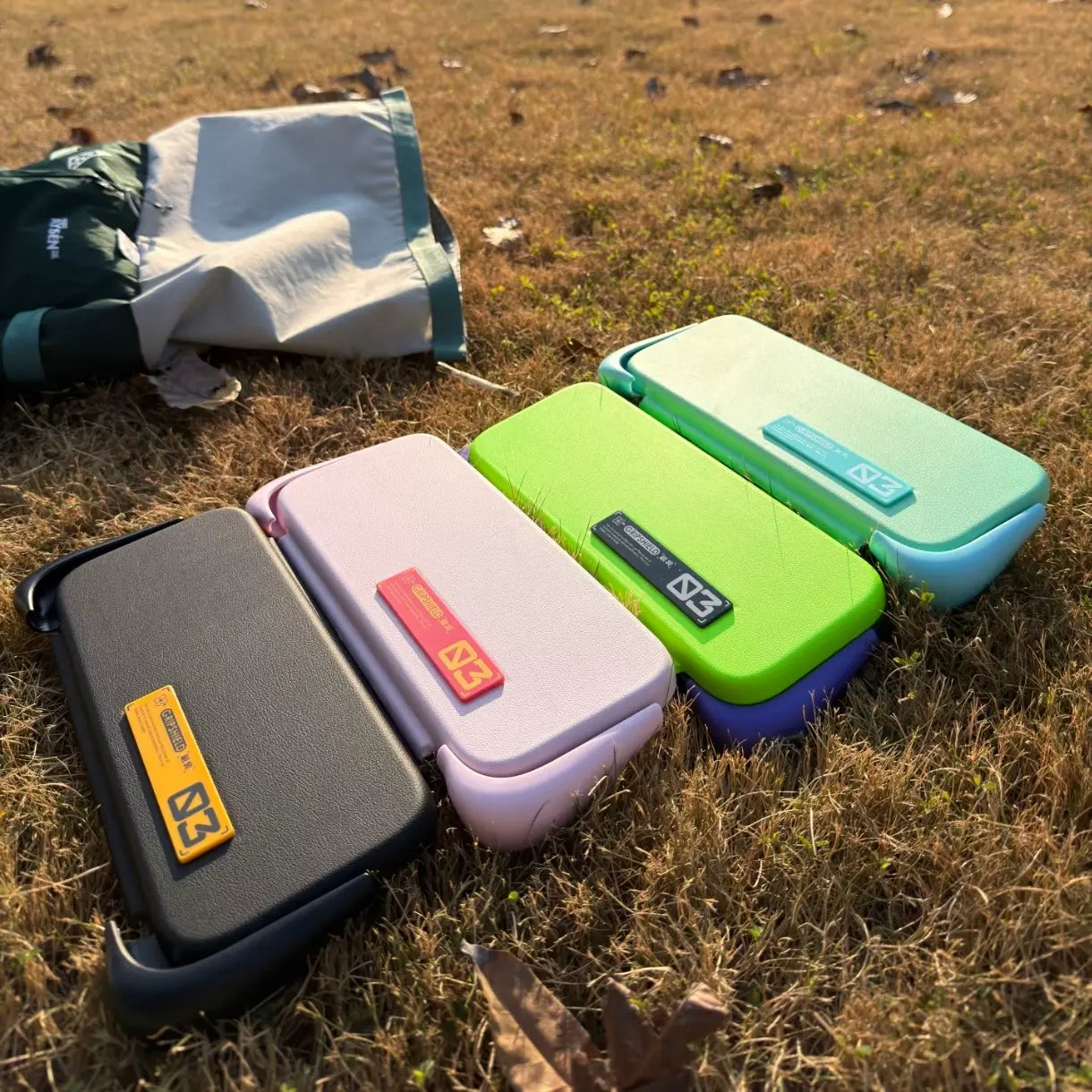 Plenbo FoldeX Switch 2 Dockable Grip Case with Flip Cover | Anti-Cramp