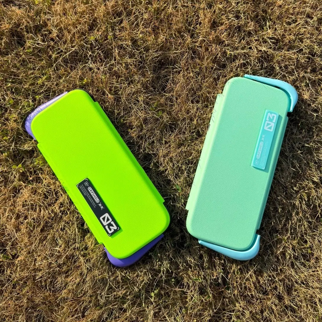 Plenbo FoldeX Switch 2 Dockable Grip Case with Flip Cover | Anti-Cramp