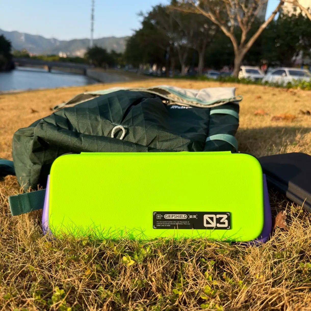 Plenbo FoldeX Switch 2 Dockable Grip Case with Flip Cover | Anti-Cramp