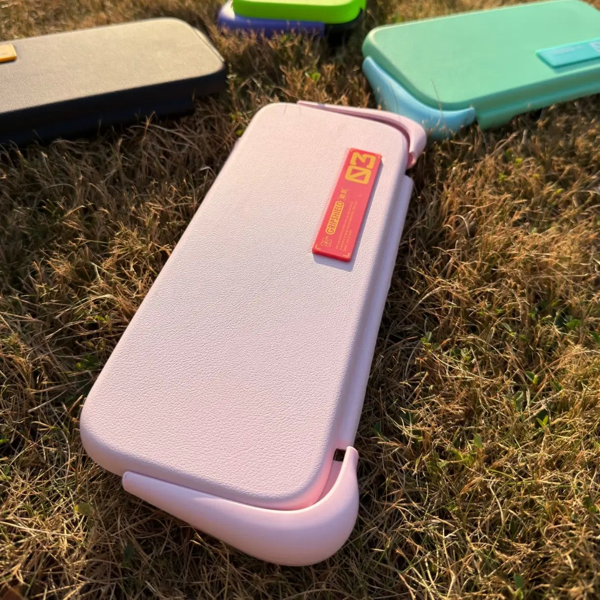 Plenbo FoldeX Switch 2 Dockable Grip Case with Flip Cover | Anti-Cramp